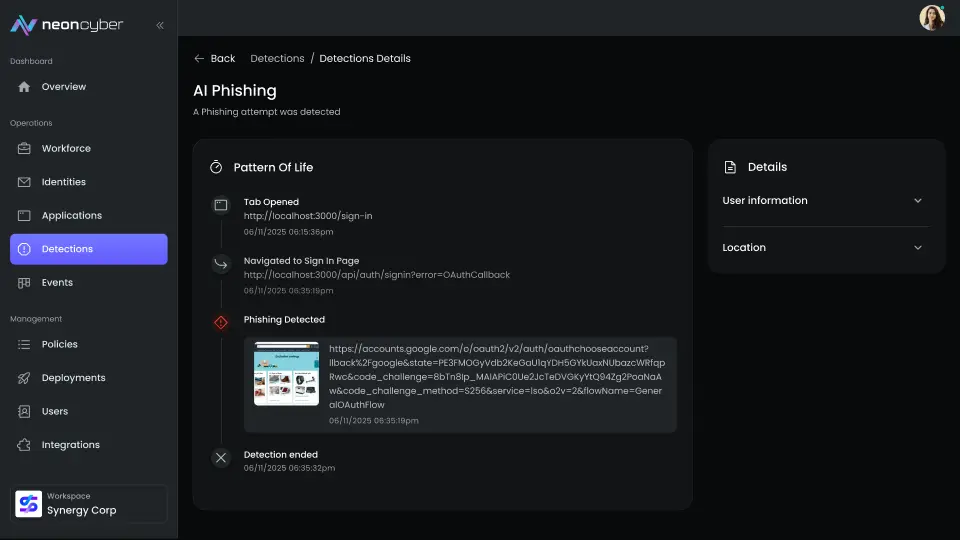 AI Phishing Protection